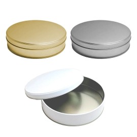 Lokum Metal Yuvarlak Kutu LK001